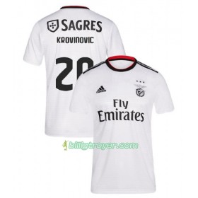 Billige Fotballdrakter Benfica Filip Krovinovic 20 Bortedraktsett 2018/19 Kortermet